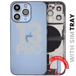Apple iPhone 13 Pro Housing with Small Parts - Sierra Blue Pulled C
