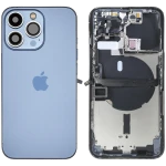 Apple iPhone 13 Pro Housing with Small Parts (No Charger Flex) - Sierra Blue Pulled B