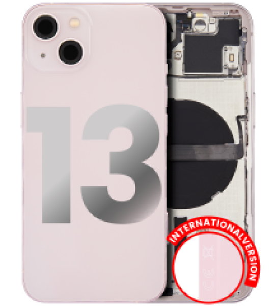 Apple iPhone 13 Housing with Small Parts - Pink