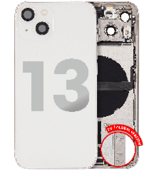 Apple iPhone 13 Housing with Small Parts - Starlight Pulled C