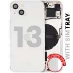 Apple iPhone 13 Housing with Small Parts (No Charger Flex) - Starlight Pulled C
