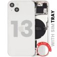 Apple iPhone 13 Housing with Small Parts (No Charger Flex) - Starlight Pulled C