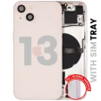 Apple iPhone 13 Housing with Small Parts (No Charger Flex) - Pink Pulled C
