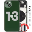 Apple iPhone 13 Housing with Small Parts (No Charger Flex) - Green Pulled B