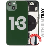 Apple iPhone 13 Housing with Small Parts (No Charger Flex) - Green Pulled B