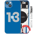 Apple iPhone 13 Housing with Small Parts (No Charger Flex) - Blue Pulled C