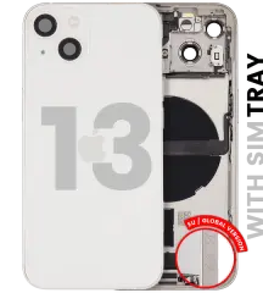 Apple iPhone 13 Housing with Small Parts - Starlight Pulled A