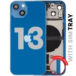 Apple iPhone 13 Housing with Small Parts - Blue Pulled B