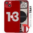 Apple iPhone 13 Housing with Small Parts - Red Pulled B