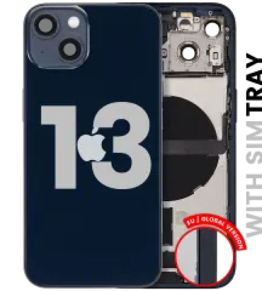 Apple iPhone 13 Housing with Small Parts - Midnight Pulled C