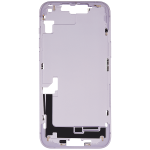 Apple iPhone 14 Plus Middle Frame with Small Parts (No Charger Flex) - Purple Pulled A