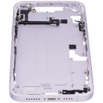Apple iPhone 14 Plus Middle Frame with Small Parts (No Charger Flex) - Purple Pulled A