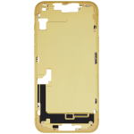 Apple iPhone 14 Plus Middle Frame with Small Parts (No Charger Flex) - Yellow Pulled A