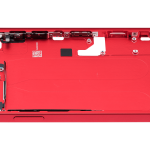 Apple iPhone 14 Plus Middle Frame with Small Parts (No Charger Flex) - Red Pulled A