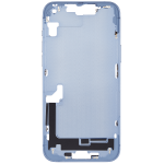 Apple iPhone 14 Plus Middle Frame with Small Parts (No Charger Flex) - Blue AM Plus