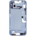 Apple iPhone 14 Plus Middle Frame with Small Parts (No Charger Flex) - Blue AM Plus