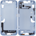 Apple iPhone 14 Plus Middle Frame with Small Parts (No Charger Flex) - Blue AM Plus