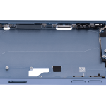 Apple iPhone 14 Plus Middle Frame with Small Parts (No Charger Flex) - Blue AM Plus