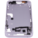 Apple iPhone 14 Plus Middle Frame with Small Parts (No Charger Flex) - Purple AM Plus