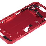 Apple iPhone 14 Plus Middle Frame with Small Parts (No Charger Flex) - Red AM Plus