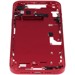 Apple iPhone 14 Plus Middle Frame with Small Parts (No Charger Flex) - Red AM Plus