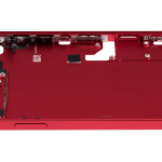Apple iPhone 14 Plus Middle Frame with Small Parts (No Charger Flex) - Red AM Plus