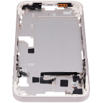 Apple iPhone 14 Plus Middle Frame with Small Parts (No Charger Flex) - Starlight AM Plus