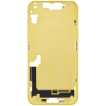 Apple iPhone 14 Plus Middle Frame with Small Parts (No Charger Flex) - Yellow AM Plus