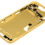 Apple iPhone 14 Plus Middle Frame with Small Parts (No Charger Flex) - Yellow AM Plus
