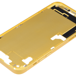 Apple iPhone 14 Plus Middle Frame with Small Parts (No Charger Flex) - Yellow AM Plus