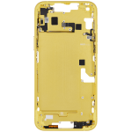 Apple iPhone 14 Plus Middle Frame with Small Parts (No Charger Flex) - Yellow AM Plus