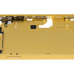 Apple iPhone 14 Plus Middle Frame with Small Parts (No Charger Flex) - Yellow AM Plus