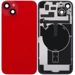Apple iPhone 14 Plus Back Cover with Magnet Bazel incl NFC and Flash Flex - Red Pulled B