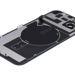 Apple iPhone 14 Plus Back Cover with Magnet Bazel incl NFC and Flash Flex - Midnight Pulled B