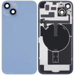 Apple iPhone 14 Plus Back Cover with Magnet Bazel incl NFC and Flash Flex - Blue Pulled C