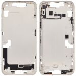 Apple iPhone 14 Plus Middle Frame with Small Parts - Starlight Pulled B