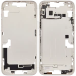 Apple iPhone 14 Plus Middle Frame with Small Parts - Starlight Pulled A