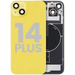 Apple iPhone 14 Plus Back Cover with Magnet Bazel incl NFC and Flash Flex - Yellow Pulled C
