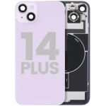 Apple iPhone 14 Plus Back Cover with Magnet Bazel incl NFC and Flash Flex - Purple Pulled C