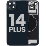 Apple iPhone 14 Plus Back Cover with Magnet Bazel incl NFC and Flash Flex - Midnight Pulled C