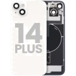 Apple iPhone 14 Plus Back Cover with Magnet Bazel incl NFC and Flash Flex - Starlight Pulled A
