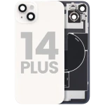Apple iPhone 14 Plus Back Cover with Magnet Bazel incl NFC and Flash Flex - Starlight Pulled A
