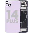 Apple iPhone 14 Plus Back Cover with Magnet Bazel incl NFC and Flash Flex - Purple Pulled B