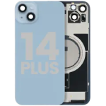 Apple iPhone 14 Plus Back Cover with Magnet Bezel (without NFC & Flash Flex) - Blue Pulled A