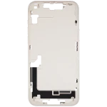 Apple iPhone 14 Plus Middle Frame with Small Parts (No Charger Flex) - Starlight Pulled B