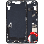 Apple iPhone 14 Plus Middle Frame with Small Parts - Midnight