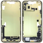 Apple iPhone 14 Plus Middle Frame with Small Parts - Yellow Pulled B