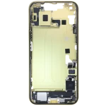 Apple iPhone 14 Plus Middle Frame with Small Parts - Yellow Pulled B