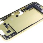 Apple iPhone 14 Plus Middle Frame with Small Parts - Yellow Pulled B