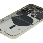 Apple iPhone 14 Pro Max Housing with Small Parts (No Charger Flex) - Gold Pulled A